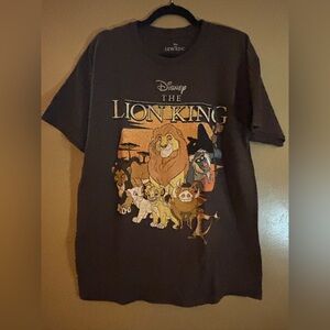 Disney Lion King Brown T-Shirt Size Small NWOT